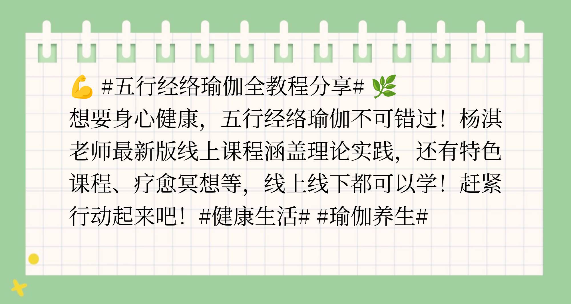五行经络瑜伽