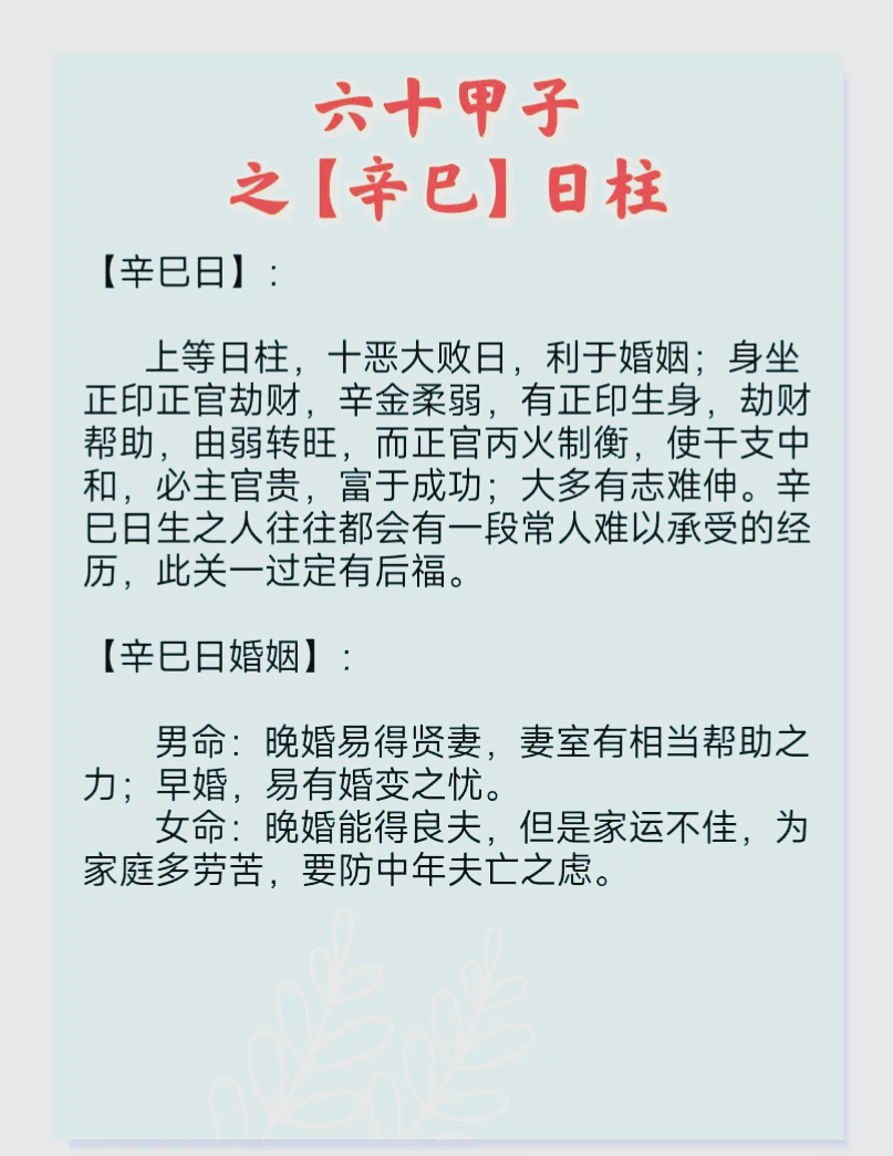 庚辰日柱男命