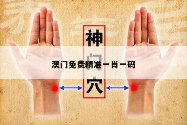 澳门免费精准一肖一码