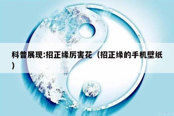 科普展现:招正缘厉害花（招正缘的手机壁纸）