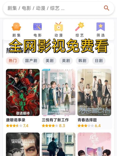免费看电影电视的网站,免费的看电影网站有哪些